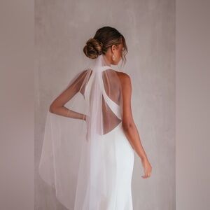 Jay Kay Bridal Hannah Veil Fingertip Length
